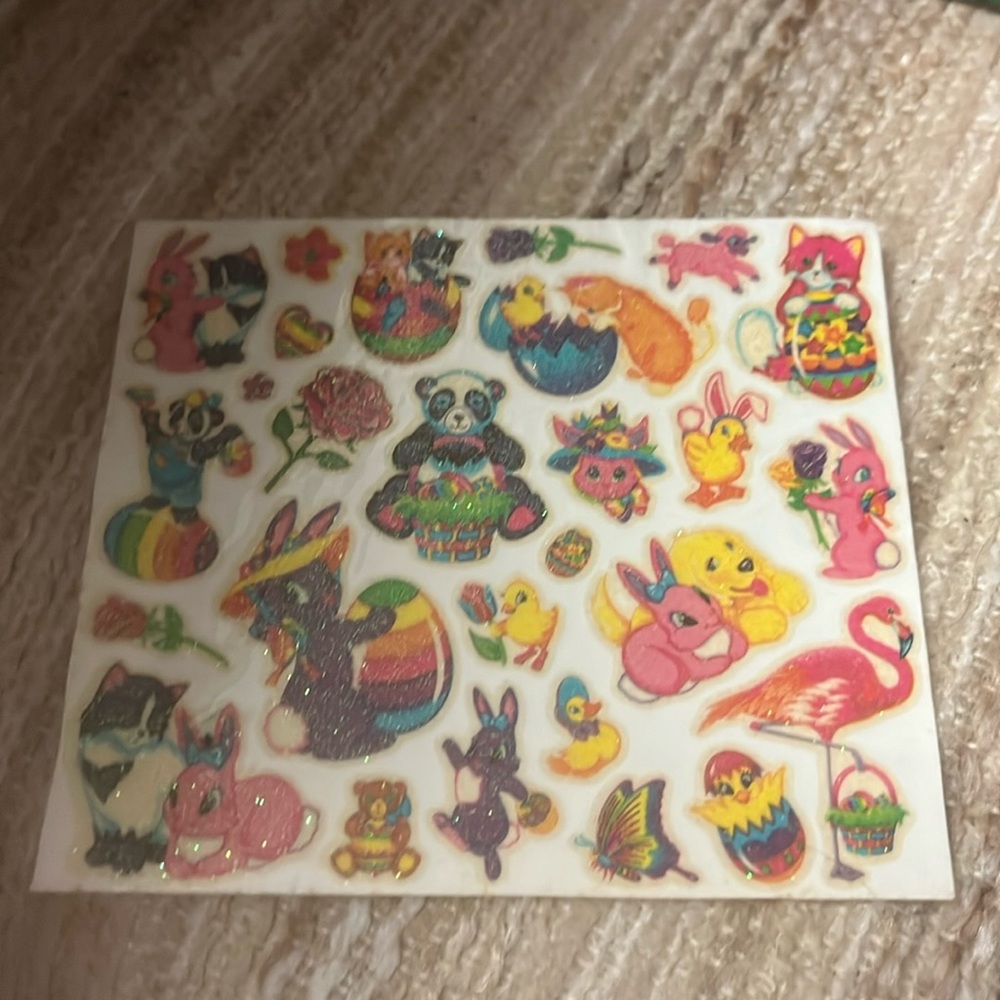 Vintage Lisa Frank tattoos
